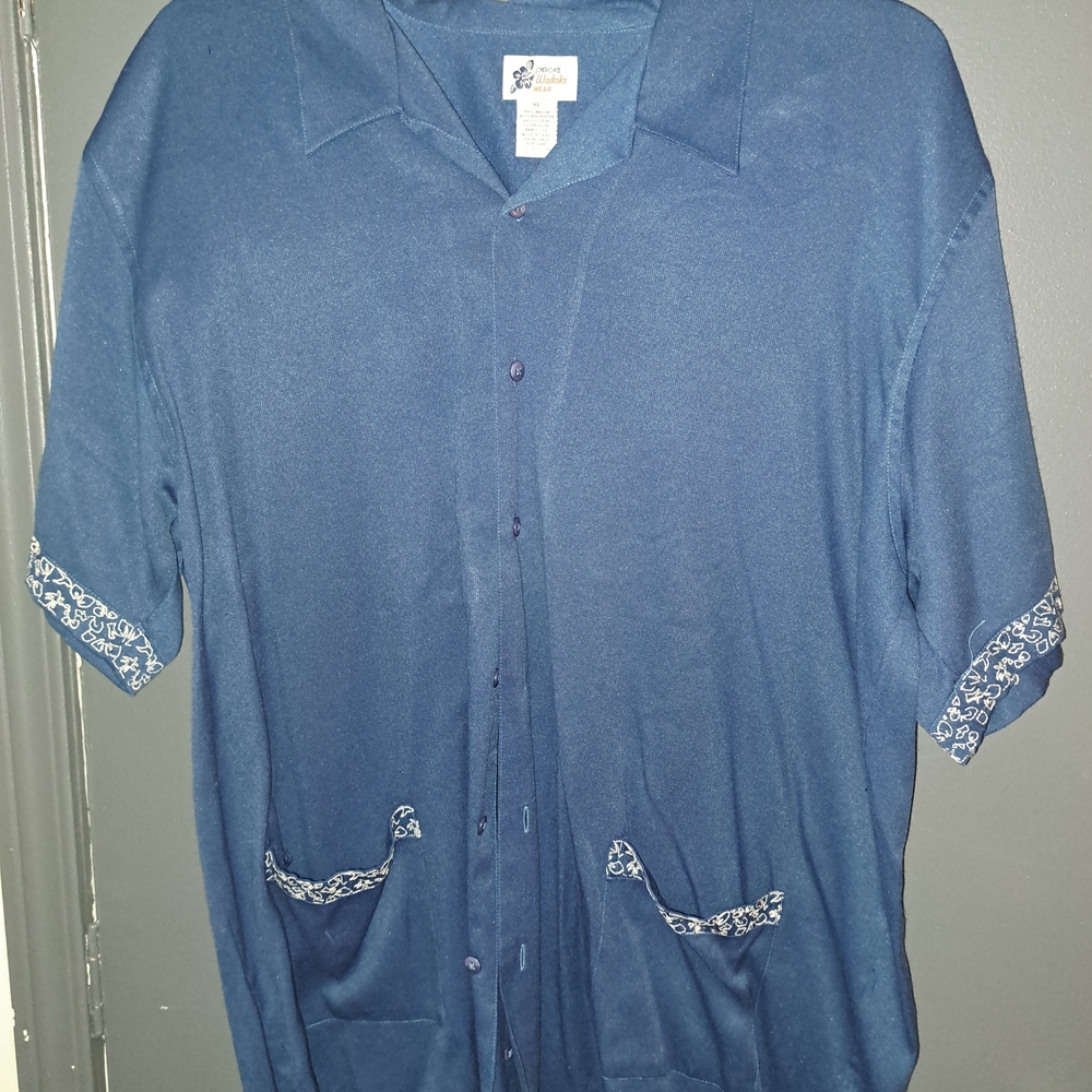 Cherokee Waikiki Wear Denim Blue Top